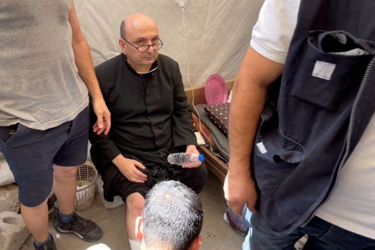 ISRAEL-PALESTINIANS/GAZA-CHURCH